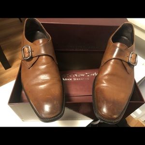 Men’s size 7 brown leather dress shoes